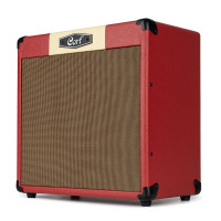 Cort CM30R-DR gitárerősítő zengetővel, 30 Watt, Bluetooth, piros