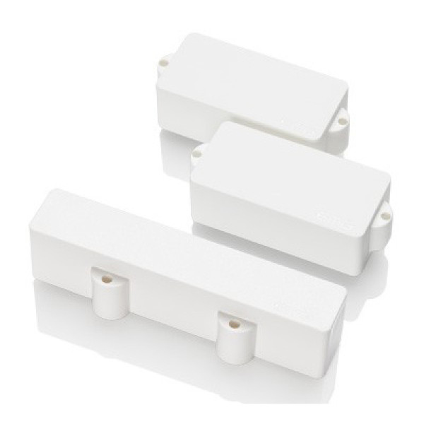 EMG PJ-SET W Modell, 4 húros basszusgitár pickup szett, fehér