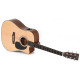 Sigma DMC-1E akusztikus gitár elektronikával, natúr