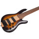 Cort C6PlusZBMH-OTAB elektromos basszusgitár, 6 húros, Markbass Preamp, Tobacco Burst