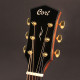 Cort Gold-A6 with case akusztikus gitár Fishman elektronikával, félkemény tokkal, All solid