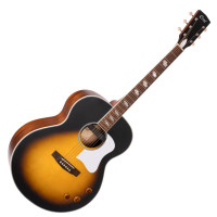 Cort CJ-Retro-VSM akusztikus gitár Fishman elektronikával, vintage sunburst