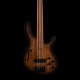 Cort B4FL-MHPZ-OPTA elektromos basszusgitár fretless, Fishman piezo, fekete burst