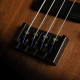 Cort B4FL-MHPZ-OPTA elektromos basszusgitár fretless, Fishman piezo, fekete burst