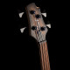Cort B4FL-MHPZ-OPTA elektromos basszusgitár fretless, Fishman piezo, fekete burst