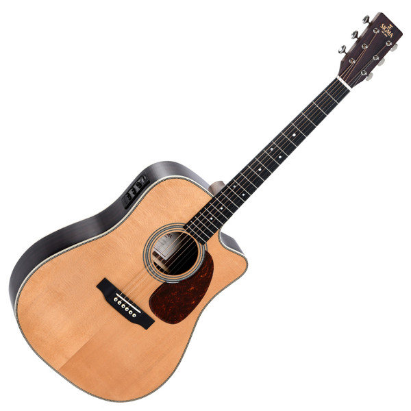 Sigma DTC-28HE akusztikus gitár elektronikával