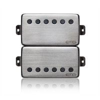 Humbucking gitár pickup szett, szálhúzott króm