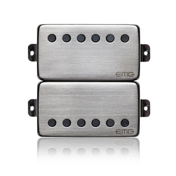 EMG 57-66 Set BrChrome gitár pickup szett, szálhúzott króm