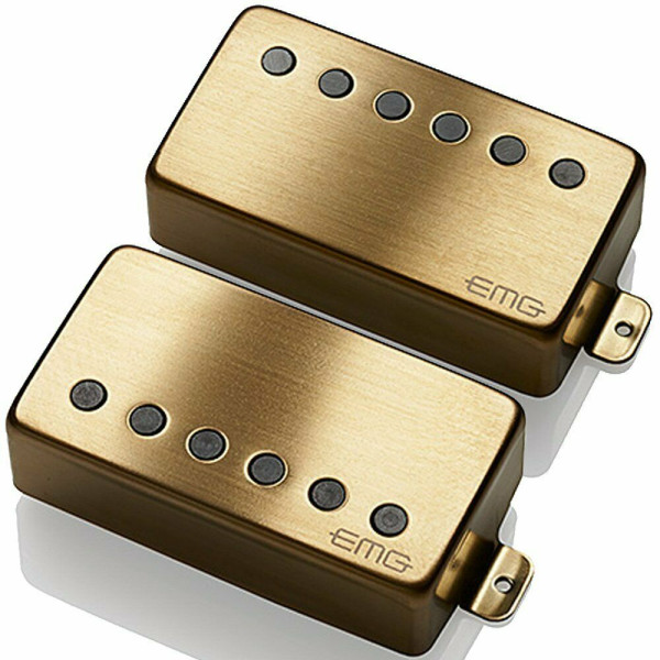 EMG 57-66 Set BrGold gitár pickup szett, szálhúzott arany