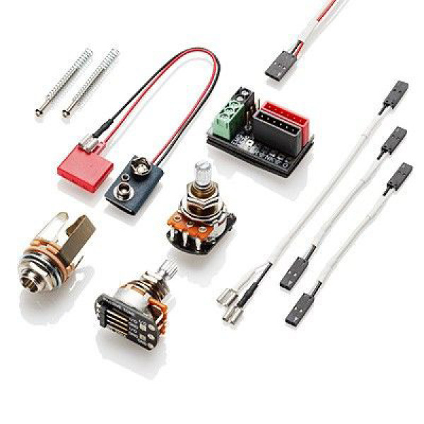 EMG 66-7H BBlack Chrome gitár pickup, 7 húroshoz, szálhúzott fekete króm