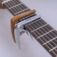 Guitto 04 Wood klasszikus gitár capo, famintás