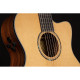 Cort Gold-OC8 Nylon with case klasszikus gitár Fishman elektronikával, félkemény tokkal, All solid, natúr
