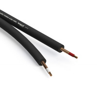 Bespeco B-RF25-2 sztereo aszimmetrikus hangszerkábel tekercsben, 1m