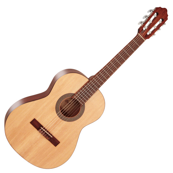 Cort AC200-34-OP with bag klasszikus 3/4 testű gitár, natúr