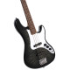 Cort GB24JJ-TBK elektromos basszusgitár, JJ, fekete