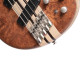 Cort A5Beyond-OPBN with case elektromos basszusgitár, 5 húros, keménytokkal, nyílt pórusú natúr bubinga