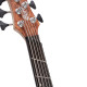 Cort A5Beyond-OPBN with case elektromos basszusgitár, 5 húros, keménytokkal, nyílt pórusú natúr bubinga