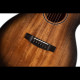 Cort Core-OC AMH OPBB with case akusztikus gitár Fishman elektronikával, All solid, deluxe félkemény tokkal, mahagóni, fekete burst