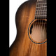 Cort Core-OC AMH OPBB with case akusztikus gitár Fishman elektronikával, All solid, deluxe félkemény tokkal, mahagóni, fekete burst