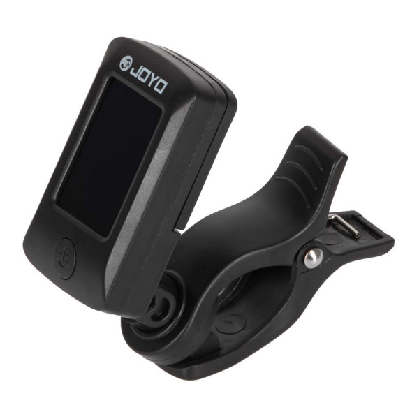 Joyo 06-BK digitális mini kromatikus hangoló, felcsíptethető, fekete