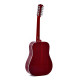 Sigma DM12-SG5 12 húros akusztikus gitár elektronikával, cherry sunburst
