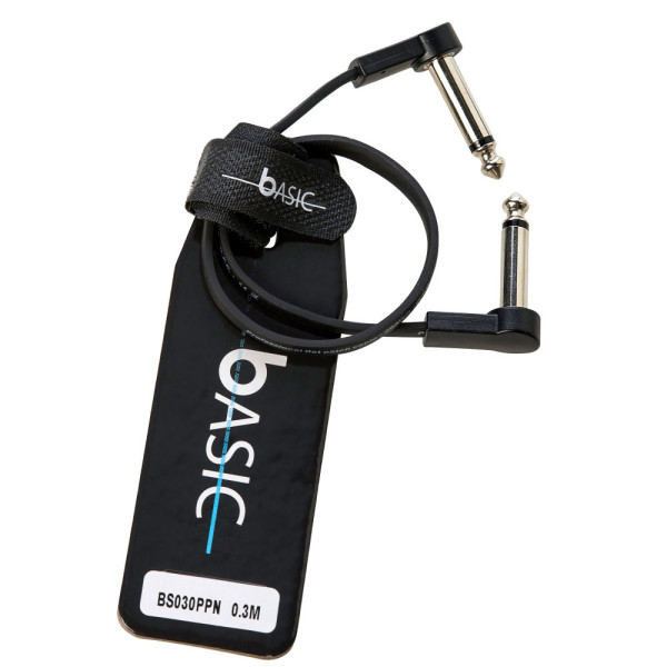 Bespeco BS030PPN patchkábel 30cm, lapos
