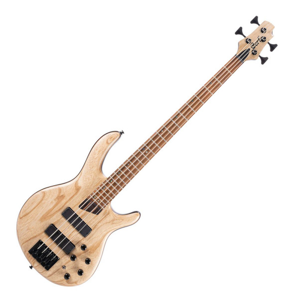 Cort B4-Element-OPN elektromos basszusgitár, Bartolini Preamp, natúr