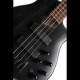 Cort B4-Element-OPTB elektromos basszusgitár, Bartolini Preamp, fekete