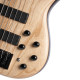 Cort B5-Element-OPN elektromos basszusgitár, 5 húros, Bartolini Preamp, natúr