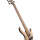 Cort B5-Element-OPN elektromos basszusgitár, 5 húros, Bartolini Preamp, natúr