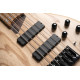 Cort B5-Element-OPN elektromos basszusgitár, 5 húros, Bartolini Preamp, natúr