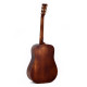 Sigma DM-15E-AGED dreadnought testű akusztikus gitár elektronikával