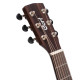 Cort EarthMini-E Adirondack with bag mini akusztikus gitár elektronikával, natúr