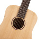Cort EarthMini-E Adirondack with bag mini akusztikus gitár elektronikával, natúr