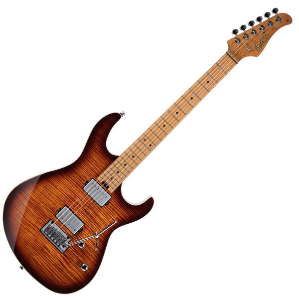 Cort G290FAT II-AVB elektromos gitár, éger test, antik burst