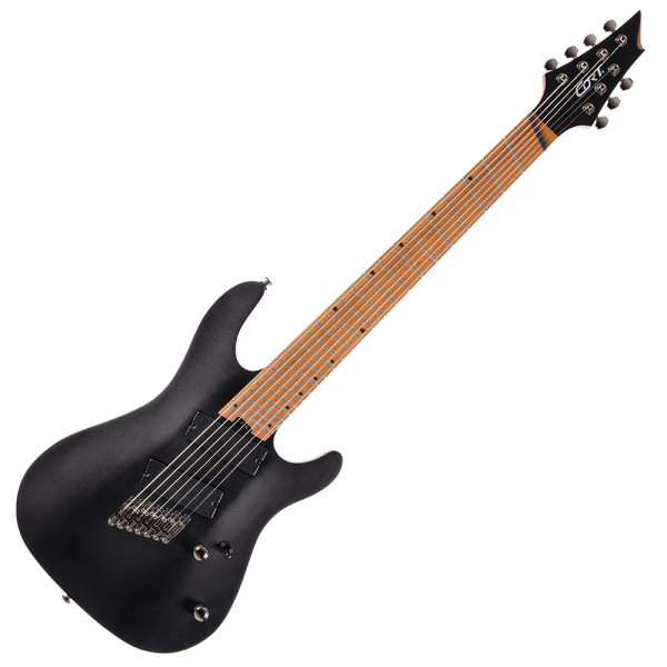 Cort KX307MS-OPBK elektromos gitár, 7 húros, fekete