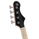 Cort NJS4-BK with bag elektromos basszusgitár, prémium tokkal, fekete