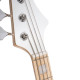 Cort NJS4-WHT with bag elektromos basszusgitár, prémium tokkal, fehér