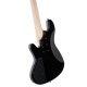 Cort NJS5-BK with bag elektromos basszusgitár, 5 húros, prémium tokkal, fekete