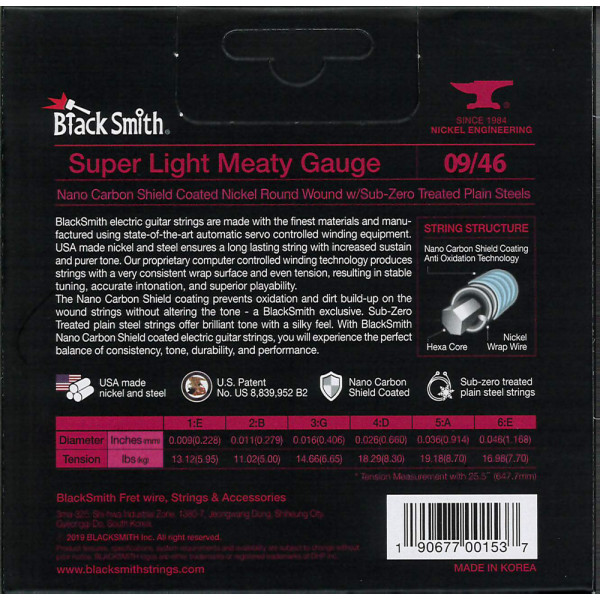 BlackSmith ANW-0946 AOT Electric, Super Light Meaty 09-46 húr