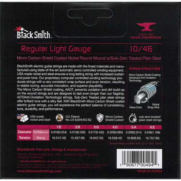BlackSmith AANW-1046 AAOT Electric, Regular Light 10-46 húr