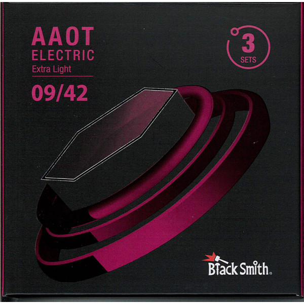 BlackSmith AANW-0942-3P AAOT Electric, Extra Light 09-42 húr - 3 szett