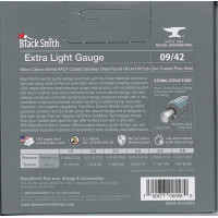 BlackSmith AASW-0942 AAOT Electric, Extra Light 09-42 stainless húr