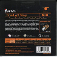 BlackSmith Acoustic Phosphor Bronze, Extra Light 10-47 húr