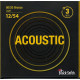 BlackSmith BR-1254-3P Acoustic Bronze, Light, 12-54 húr - 3 szett