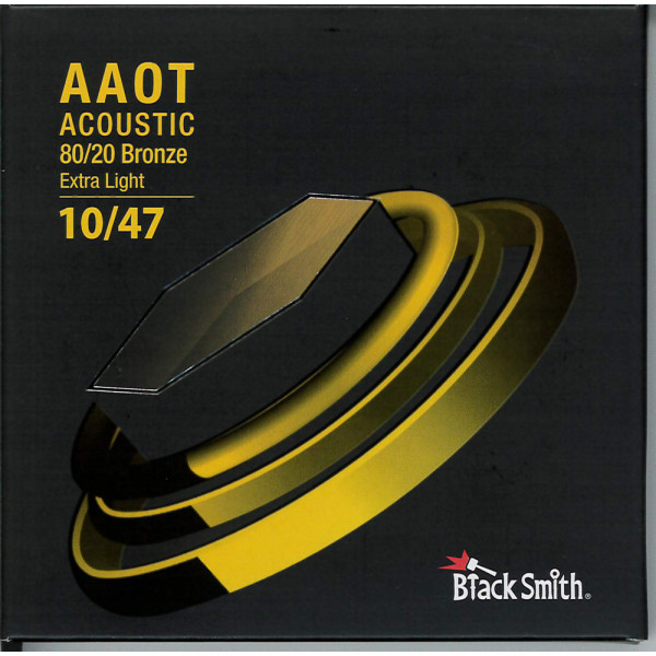 BlackSmith AABR-1047 AAOT Acoustic Bronze, Extra Light 10-47 húr