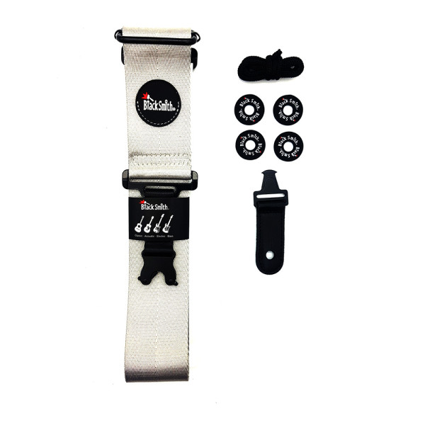 BlackSmith NSCBS-008 Gray gitár heveder, nylon, szürke