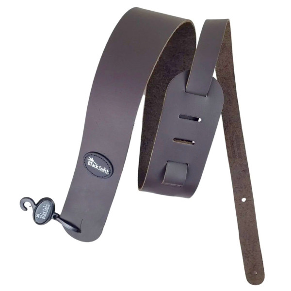 BlackSmith LS0201 Brown gitár heveder, bőr, barna