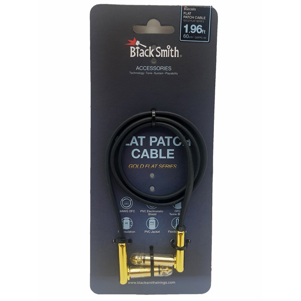 BlackSmith GSFPC-60 Gold Series lapos patch kábel, 60cm