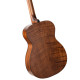 Cort L60MF-OP with bag akusztikus gitár tokkal, Fishman elektronikával, mahagóni test, matt natúr
